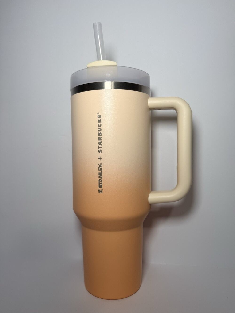 Stanley X Starbucks Hong Kong Limited Edition PEACH GRADIENT 40oz Tumbler BNWT
